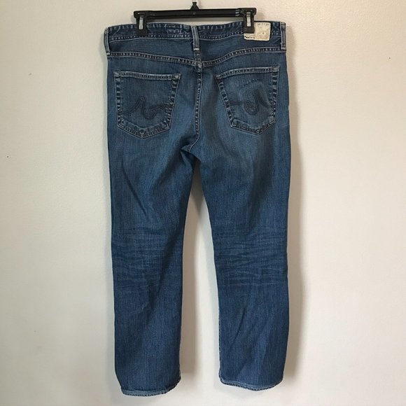 AG Protégé Straight Leg Medium Wash Men's Jeans 36 - Picture 2 of 5